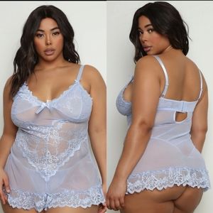 Fashion Nova Lace Teddy
